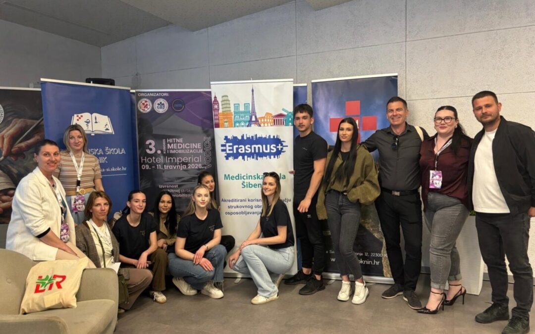 Sudjelovanje učenika i nastavnika na 3. kongresu hitne medicine i imobilizacije
